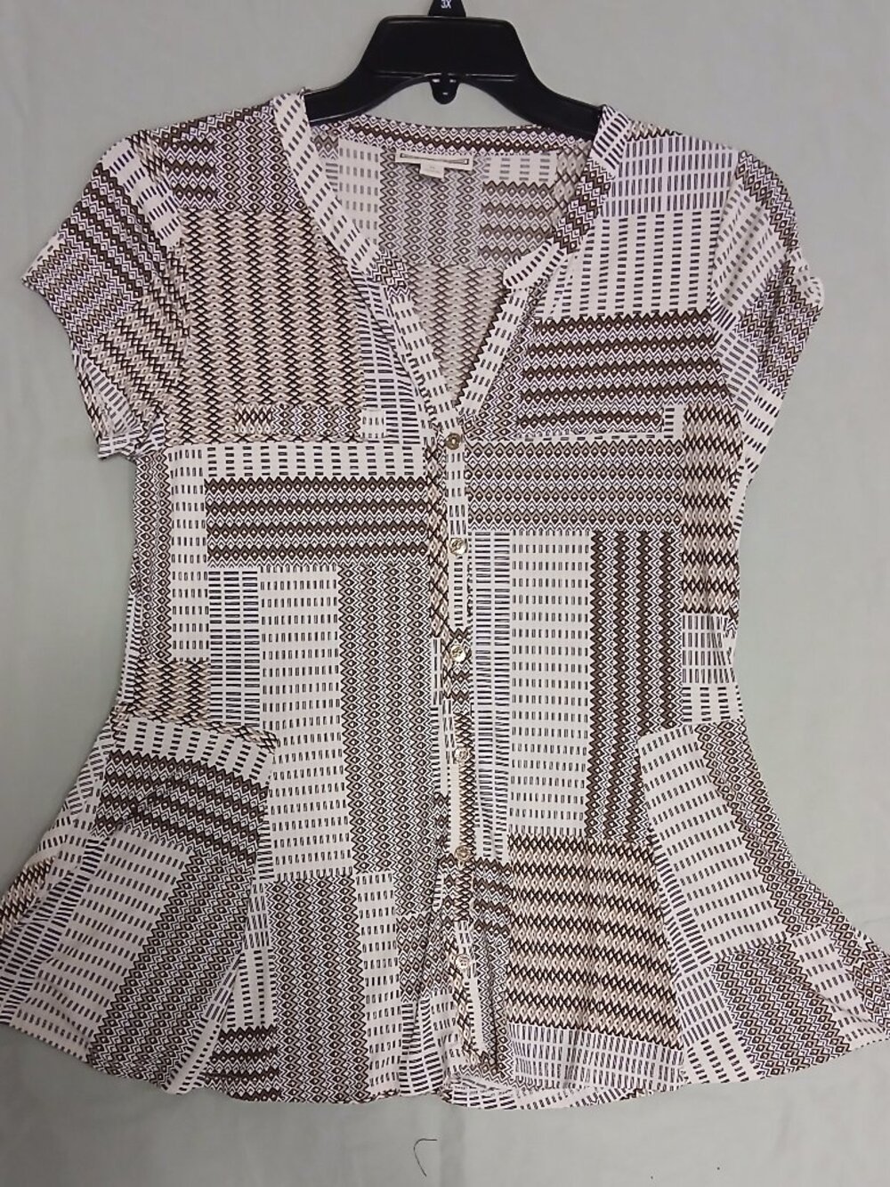 Dana Buchman Woman's Blouse Med.
